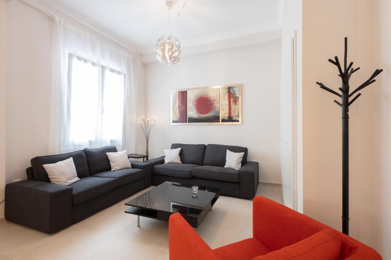 Modern 2-Bedroom Apt, 200M From The Acropolis Athen Exterior foto